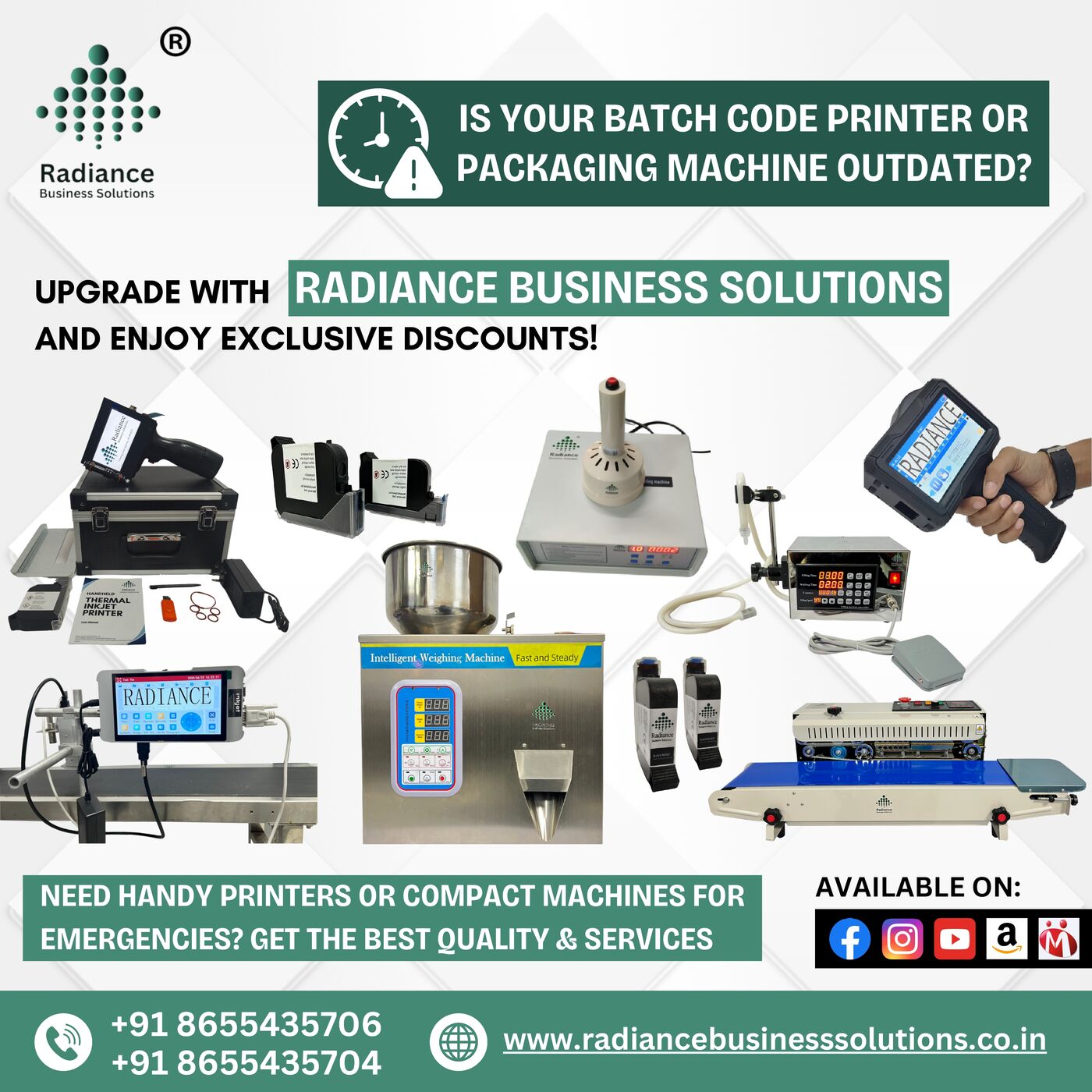 Is your Batch Code Printer and Packaging machinery outdated? Here are several reasons to update! 