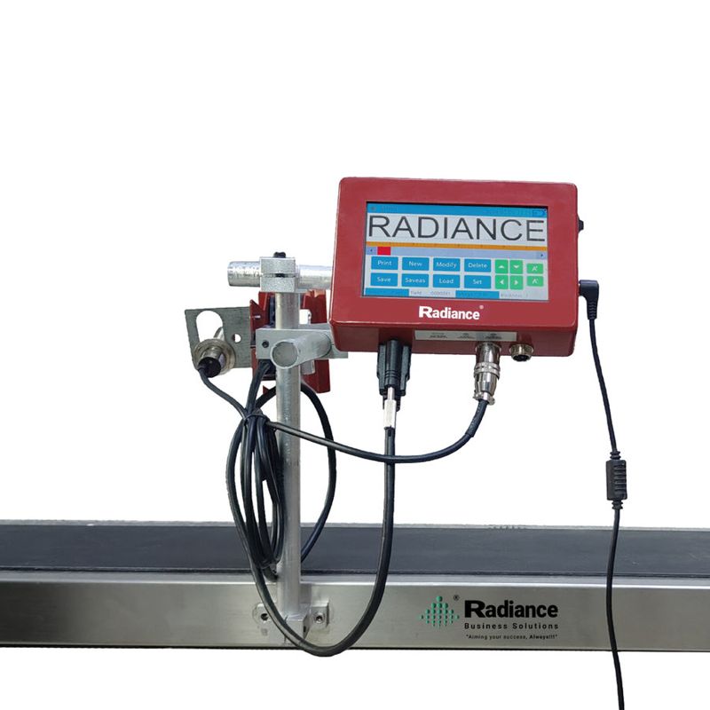 Radiance 5 Inch Online TIJ 12.7mm Printer with Single head (Without Conveyor)