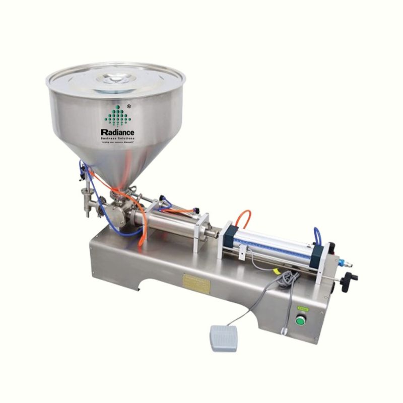 Radiance Pneumatic Paste Filling Machine [ 50ml to 500ml ]