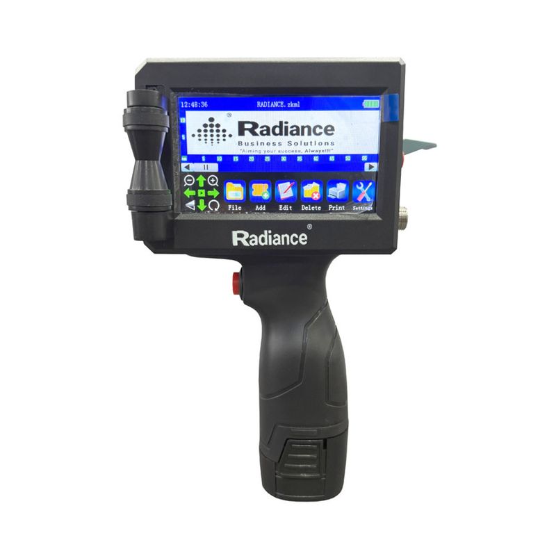 Radiance Handheld TIJ Plastic 12.7mm [Eco] with Premium Solvent Cartridge