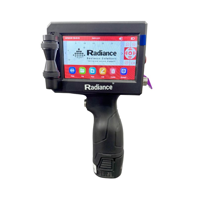 Radiance Handheld TIJ Plastic 12.7mm [Super Lite] with Premium Solvent Cartridge