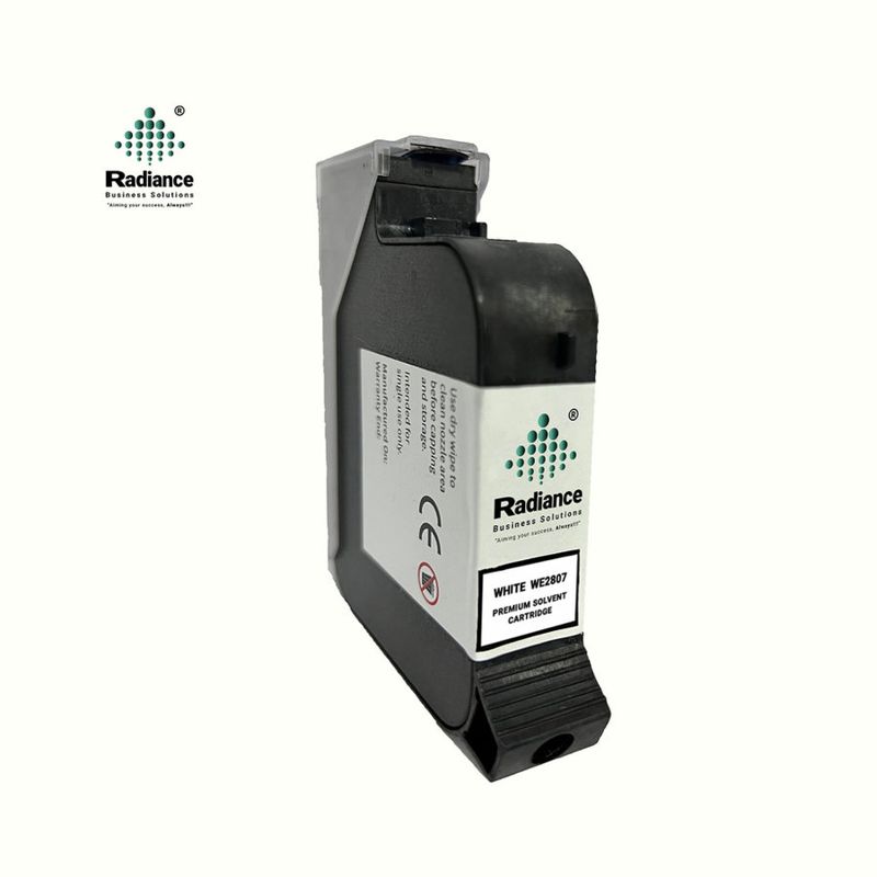 Radiance Premium Solvent Cartridges 12.7mm [White]