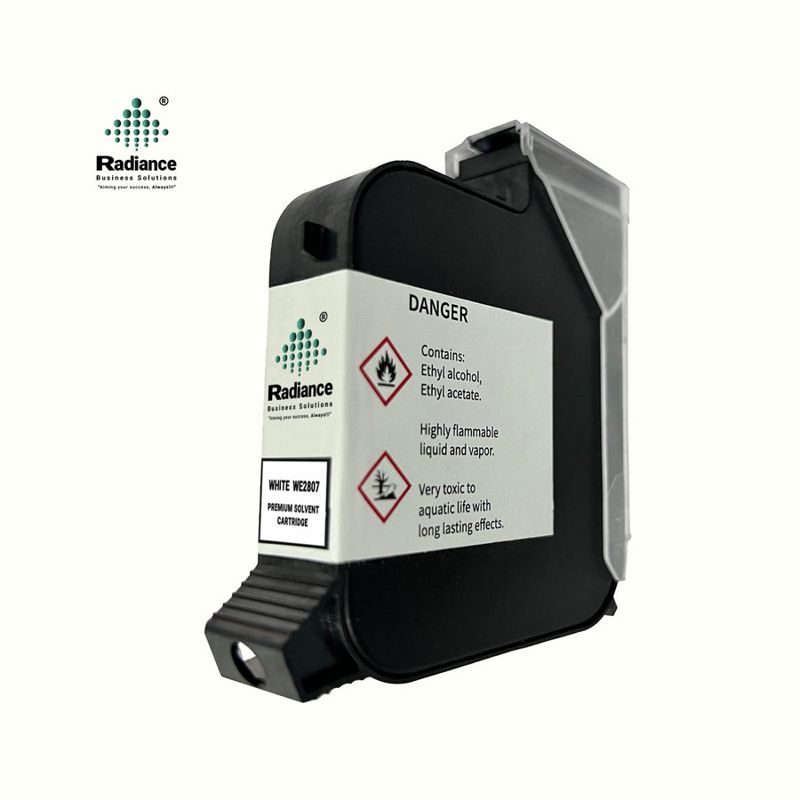 Radiance Premium Solvent Cartridges 25.4mm [White]